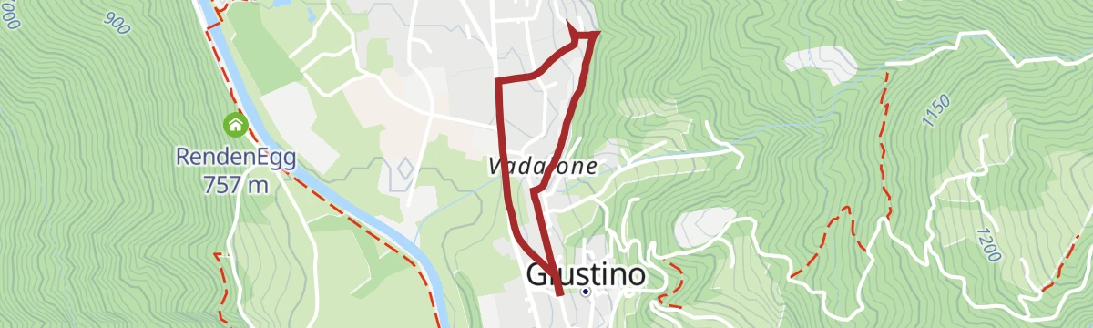 Route map: Belvedere Tour